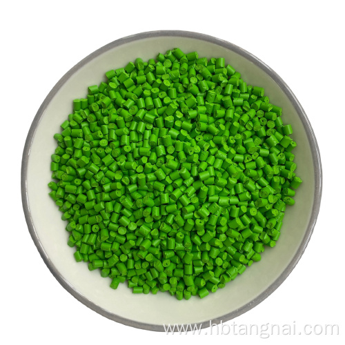 HDPE LDPE masterbatch Green color masterbatch plastic